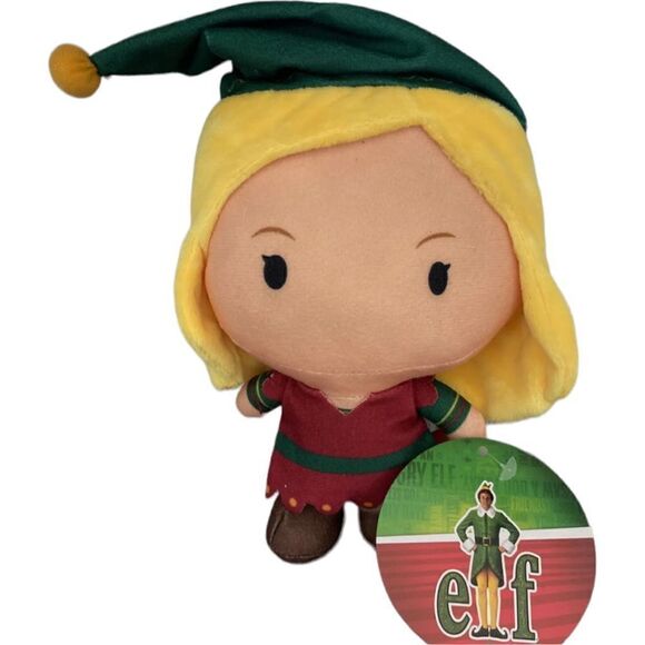 ELF Jovie Buddy the Elf Movie Plush Stuffed Doll 7 inch Warner Bros New - Picture 3 of 14